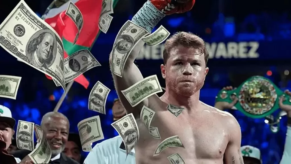 Se vislumbra el final del Canelo… nulo ganó dinero como el Rey Midas