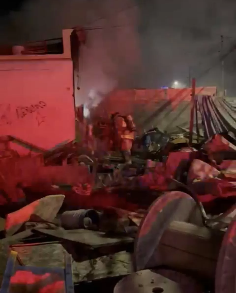Se registra incendio en domicilio; se presume que pudo ser provocado