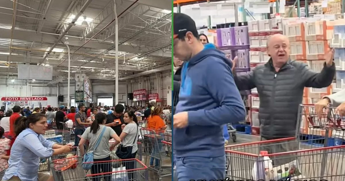 Un aferrado se puso a cantar en la fila de Costco y solo hay una explicación: Whitexicans