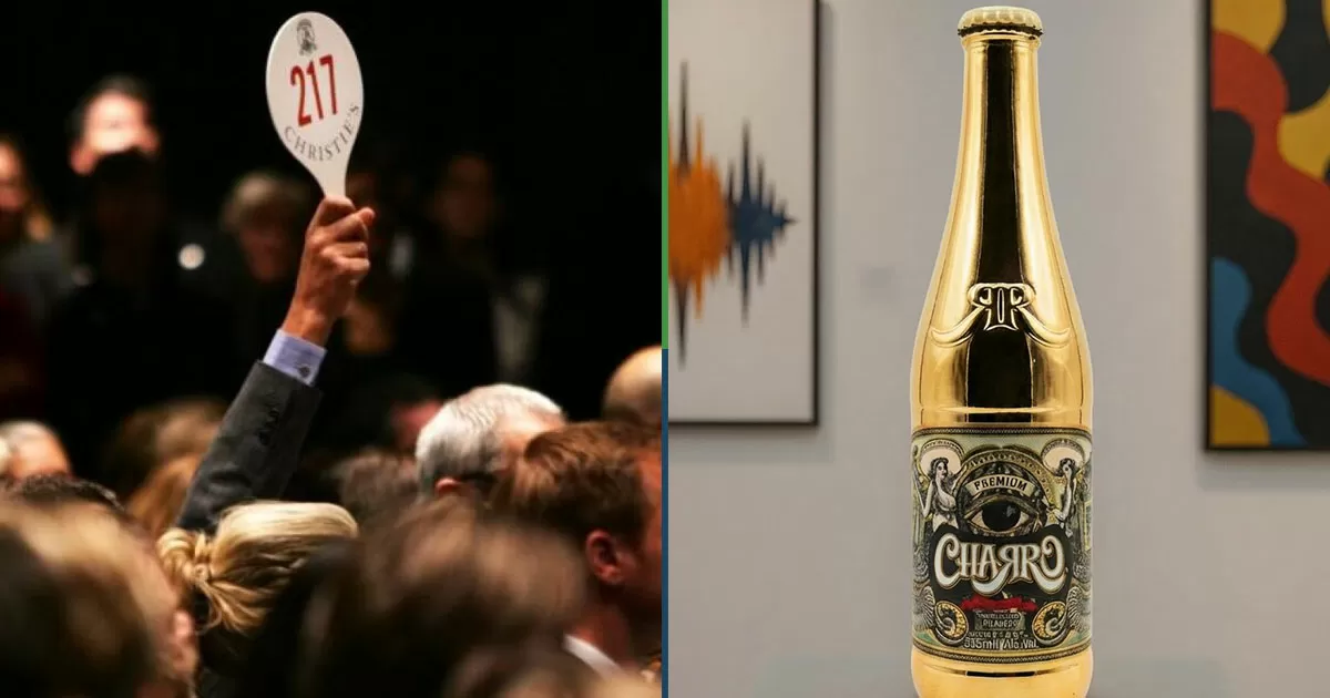Botella de cheve mexicana se vende en 2 millones de dólares