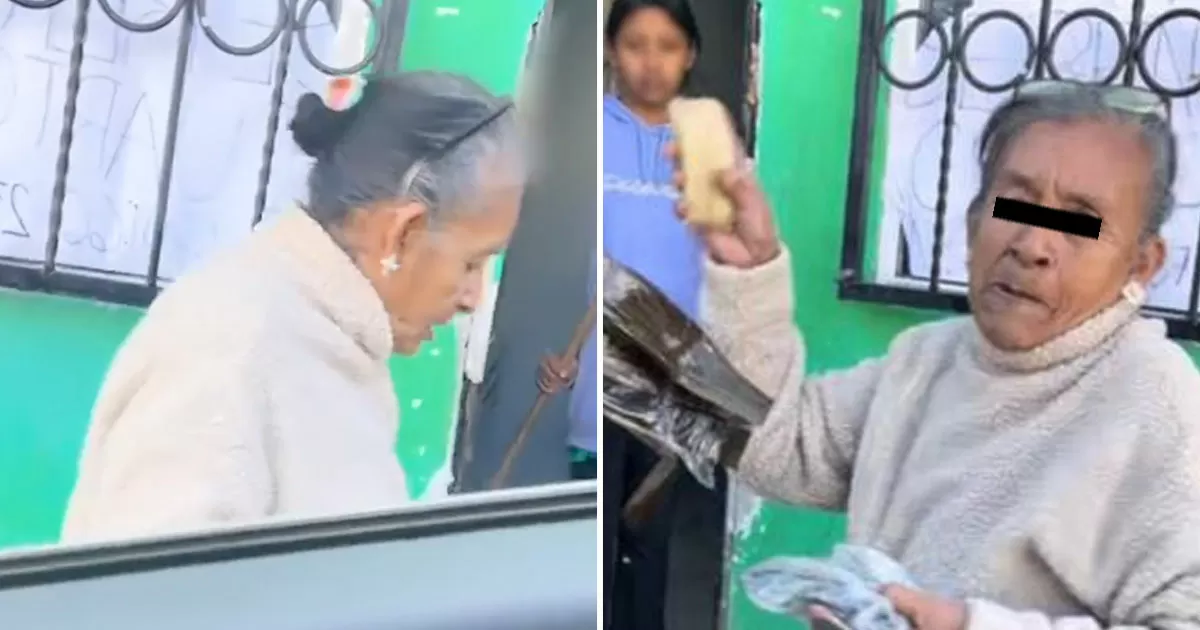 Una nueva lady ha surgido: doñita avienta tamales porque se le estacionaron afuera de su habitación