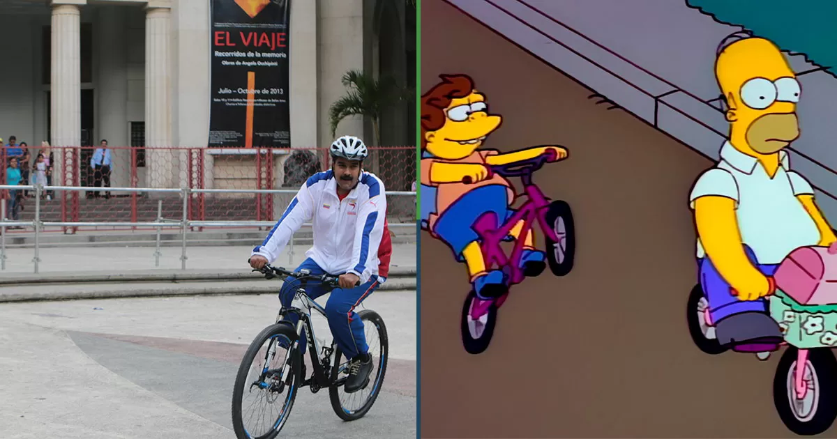Trump bloquea petróleo venezolano para que Maduro aprenda a usar bicicleta