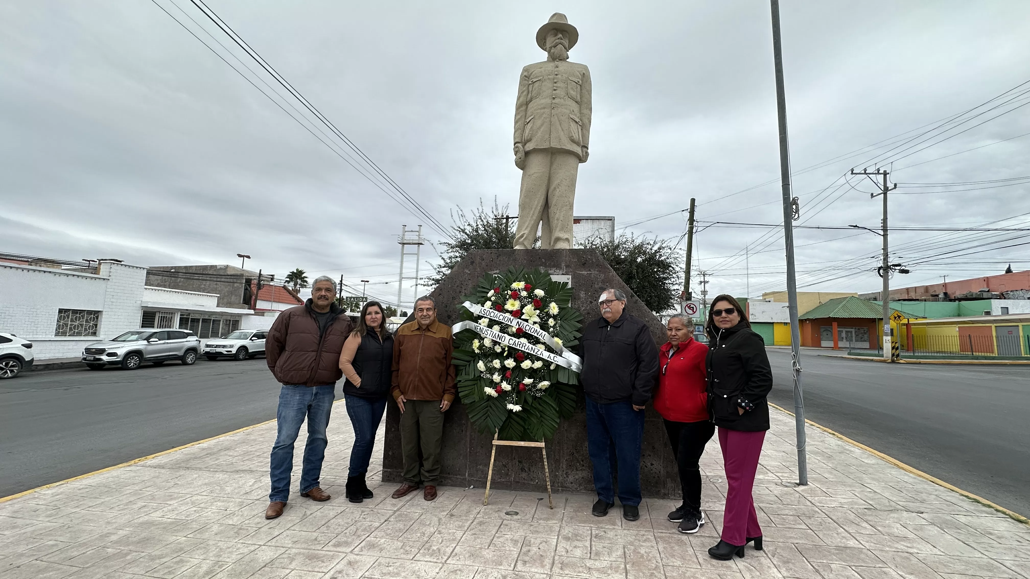 Conmemoran aniversario del natalicio de Carranza