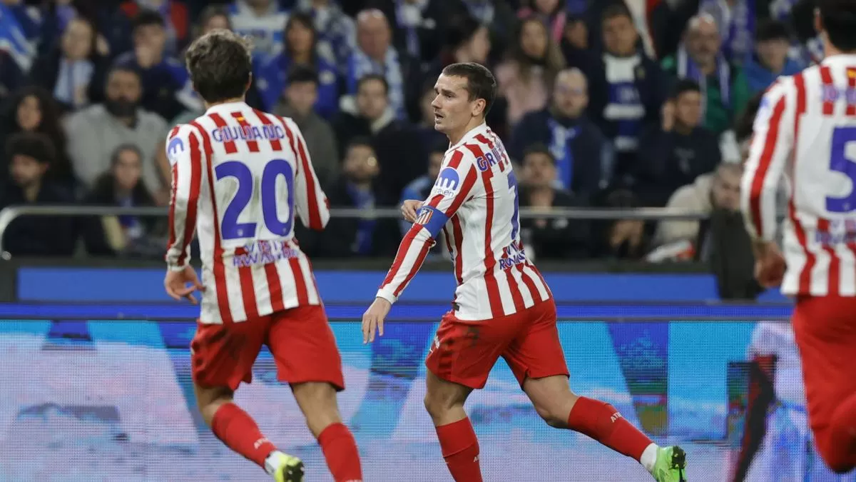 Griezmann reparte sosiego en el Atlético