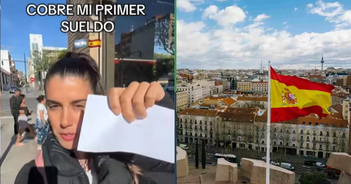 ¿Cuántos euros tenés? Argentina se mudó a España y quedó sorprendida con su primer pago