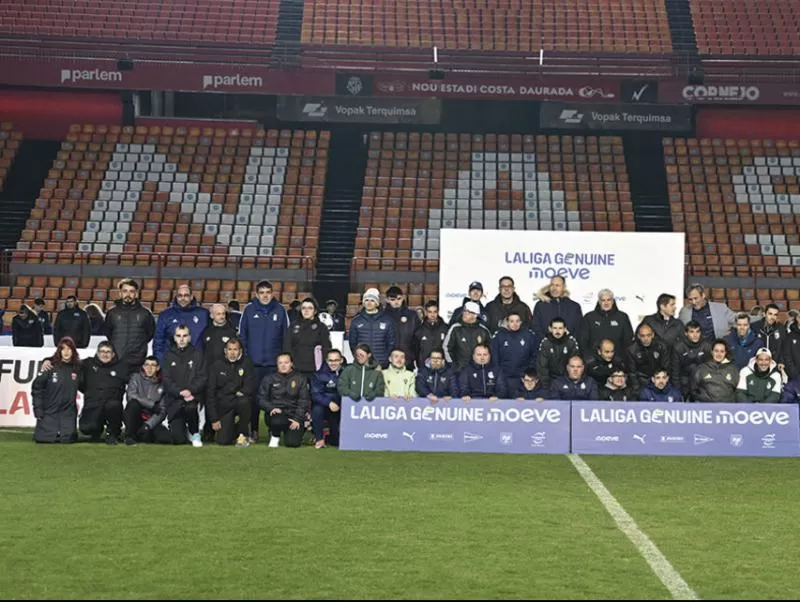 Tarragona es converteix en la hucha del futbol inclusiu amb l’inici de la 8a Lliga Genuine