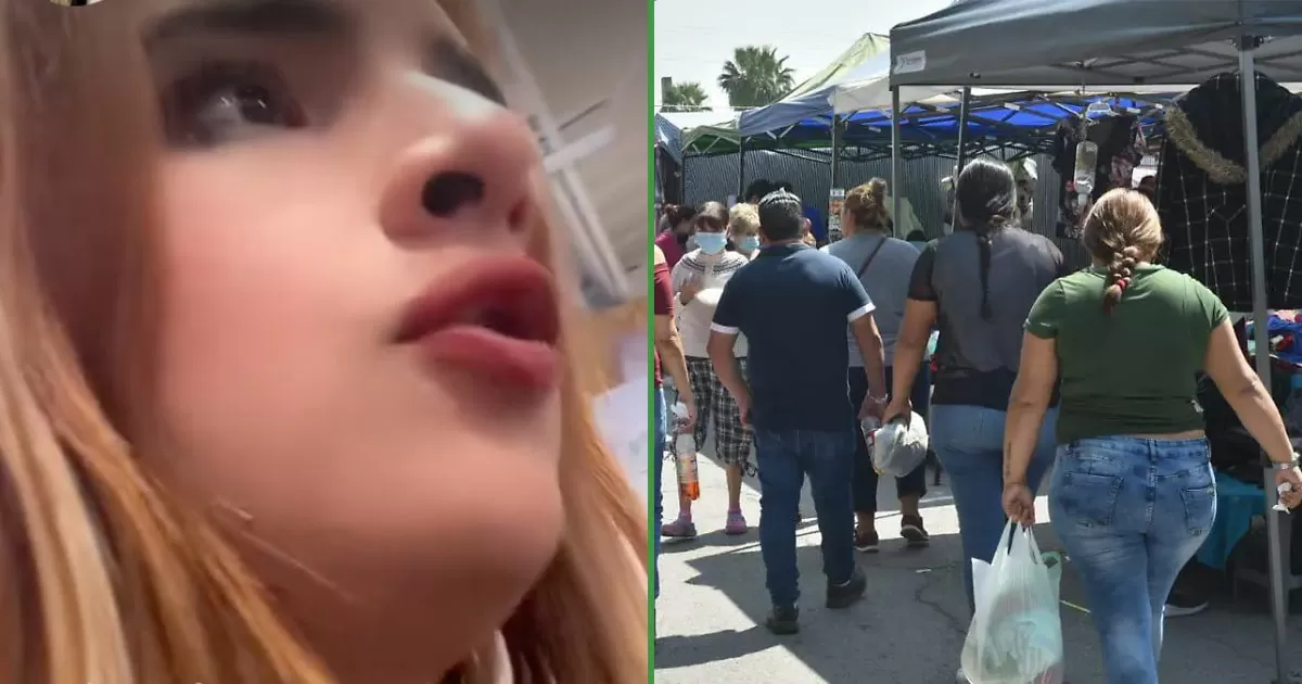 Tiktoker se quejido porque en los tianguis de Torreón no hablan inglés