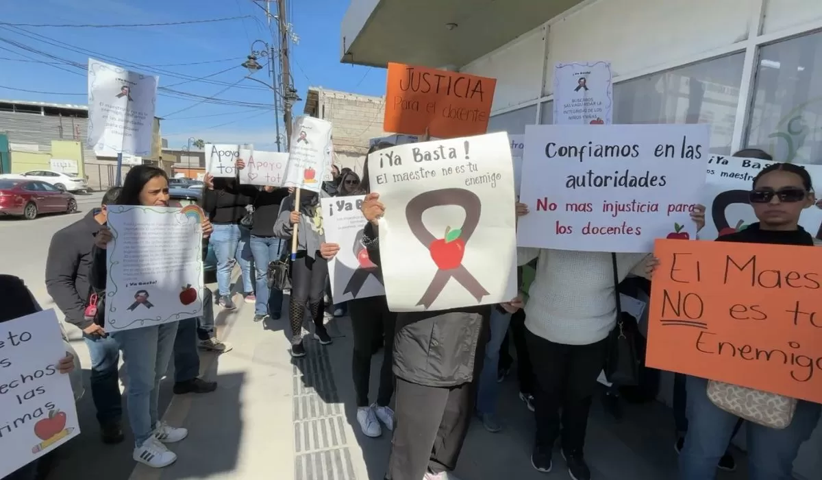 Maestros acusan amenazas de familia de menor en caso de presunto atropello sexual