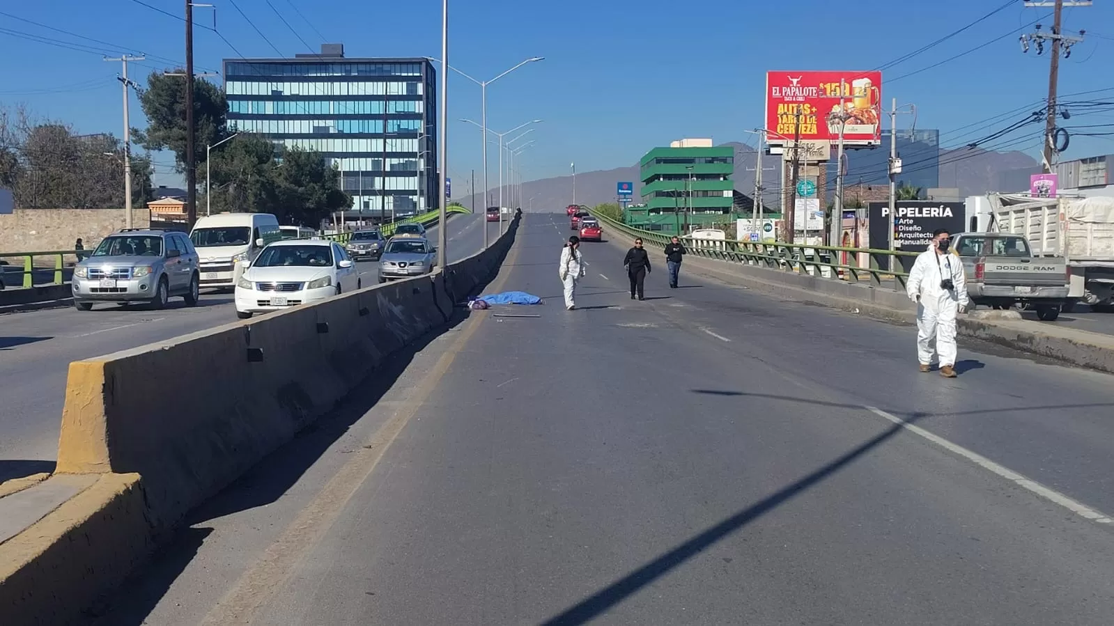 Muere indigente tras ser arrollado por el vehículo en Saltillo
