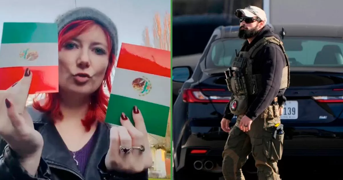 La jefa: gringa compra calcomanías con gonfalón de México para engañar a agentes del ICE