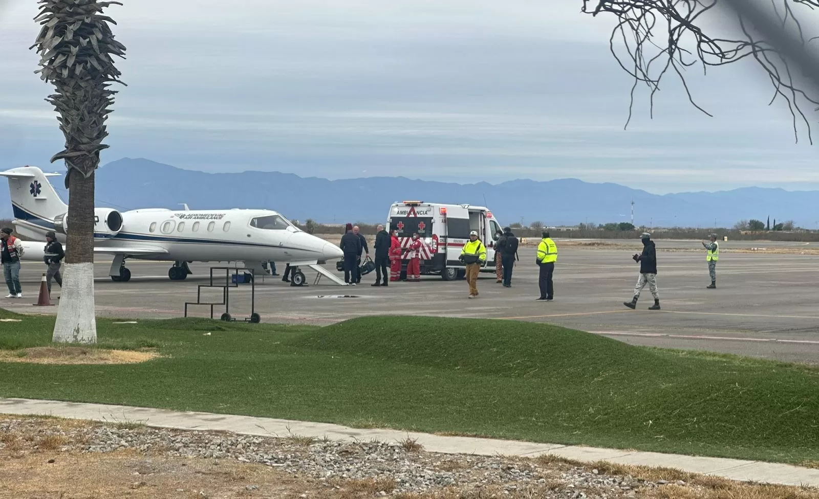 Trasladan a Sacramento, California a bebé con quemaduras graves