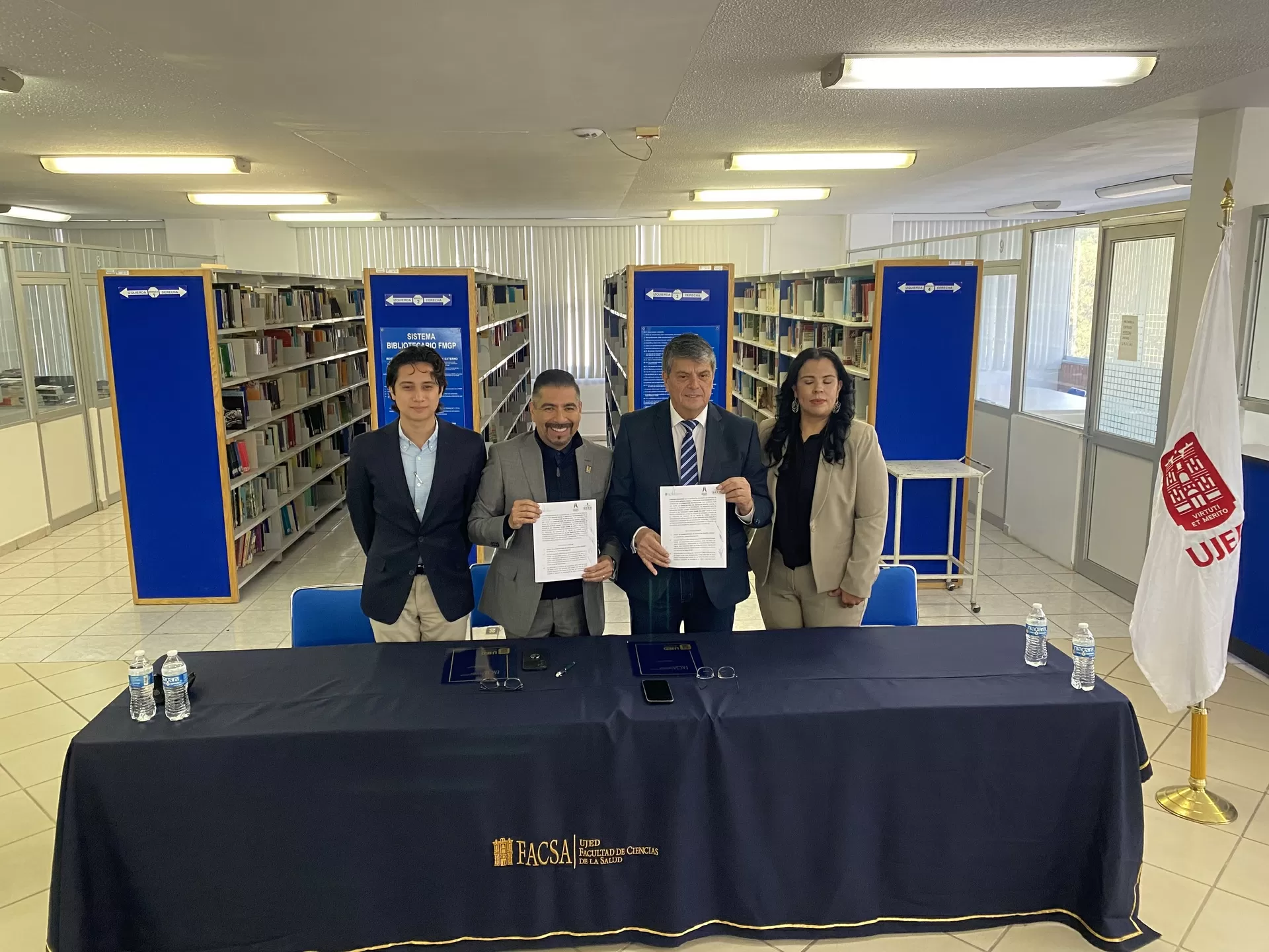 FACSA y Educación firman convenio para atender salud mental de 7 mil alumnos de La fuente