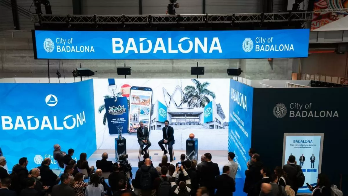 Badalona se promociona en Fitur como capital europea del baloncesto