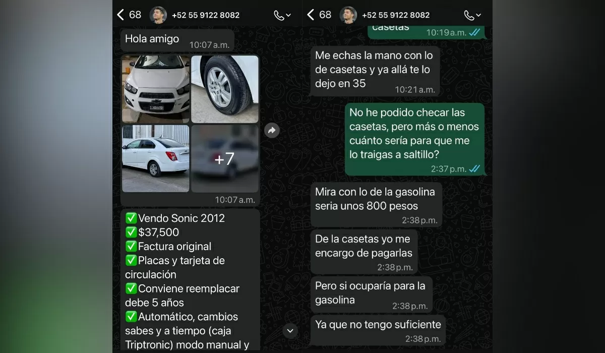 Cuentas falsas y depósitos, así es cómo opera el bisoño fraude de autos que circula en redes sociales