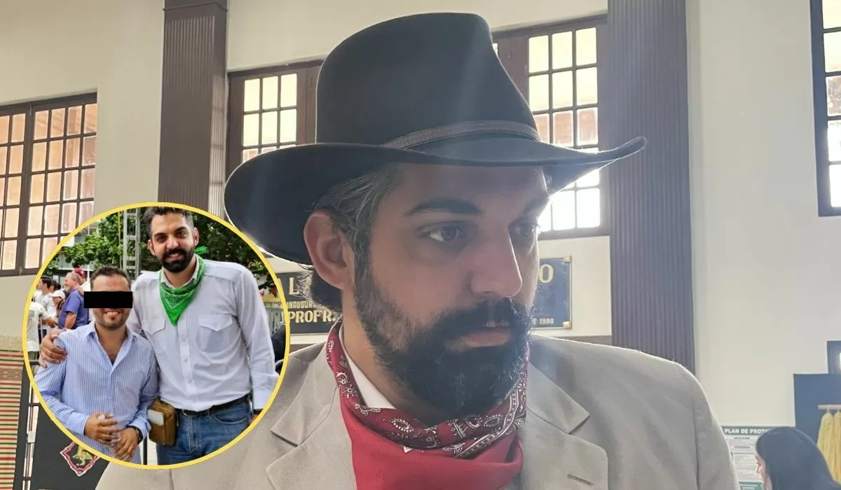 Calla Attolini Murra ante fotografía en la que aparece adherido al exalcalde de Tequila