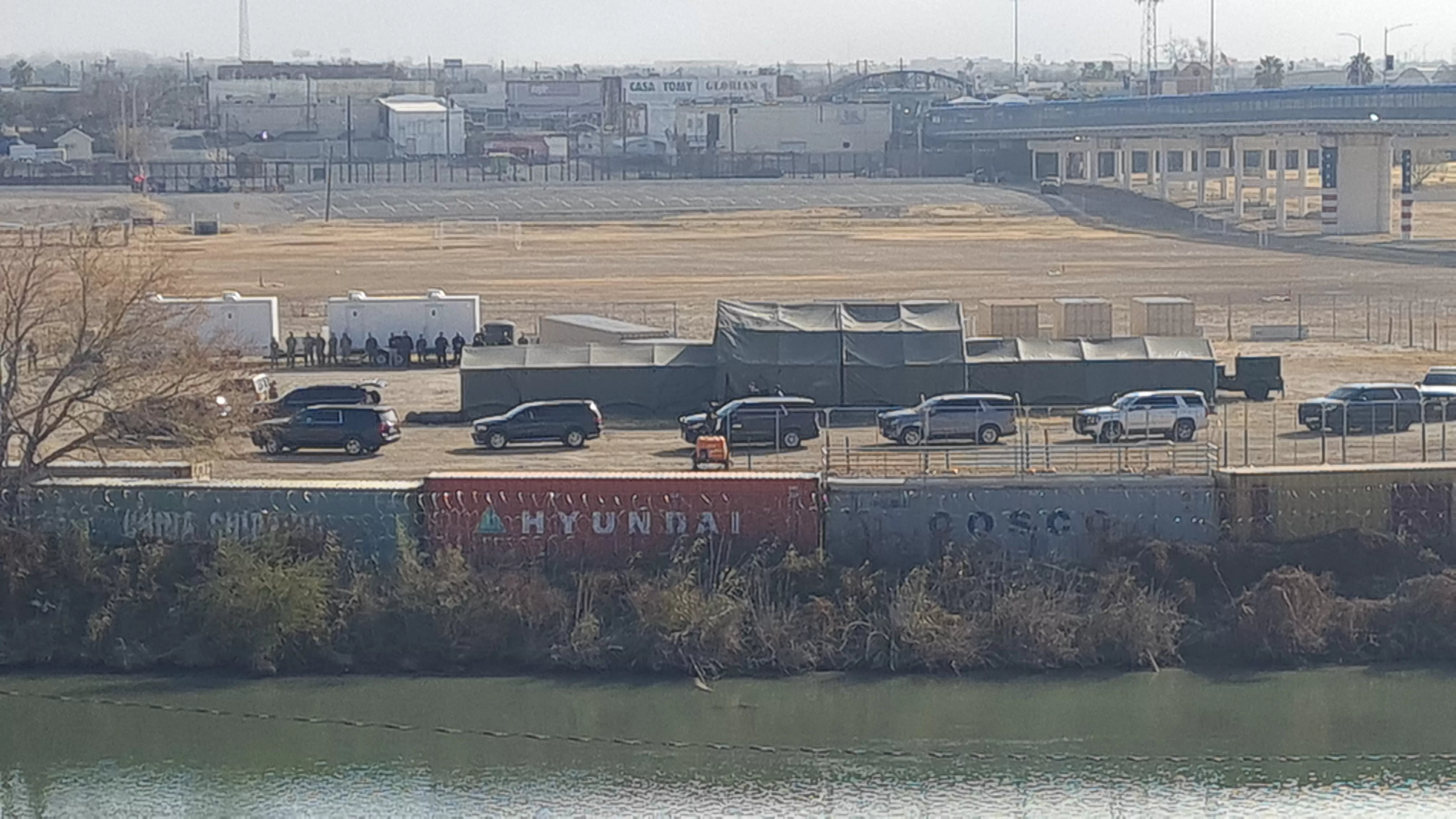Cierran Puente Internacional I por visita de Kristi Noem