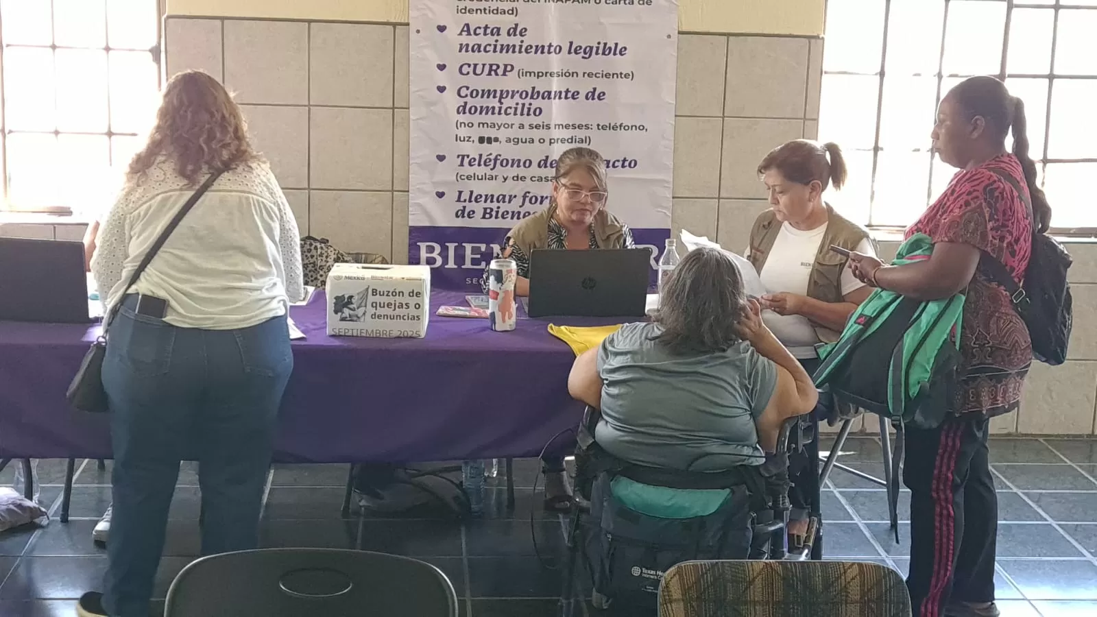 En Piedras Negras, el registro para los programas del Bienestar individuoá del 16 al 22 de febrero