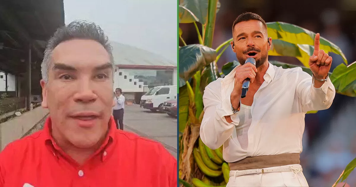 Alito Moreno asegura que Ricky Martin traía exuberante bótox en el Super Bowl