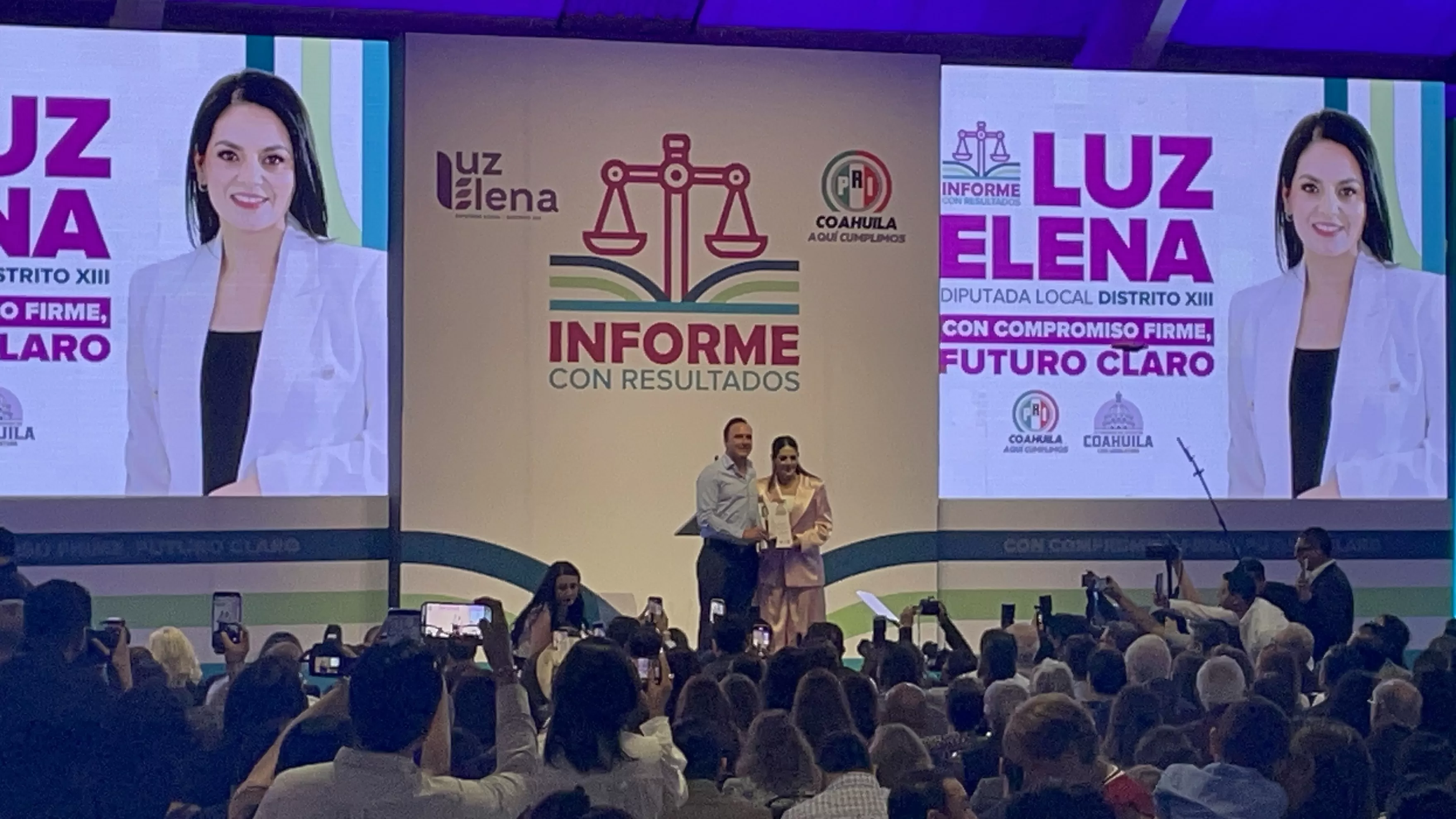Estar, escuchar y responder: diputada Luz Elena Morales en su 2° Informe Legislativo