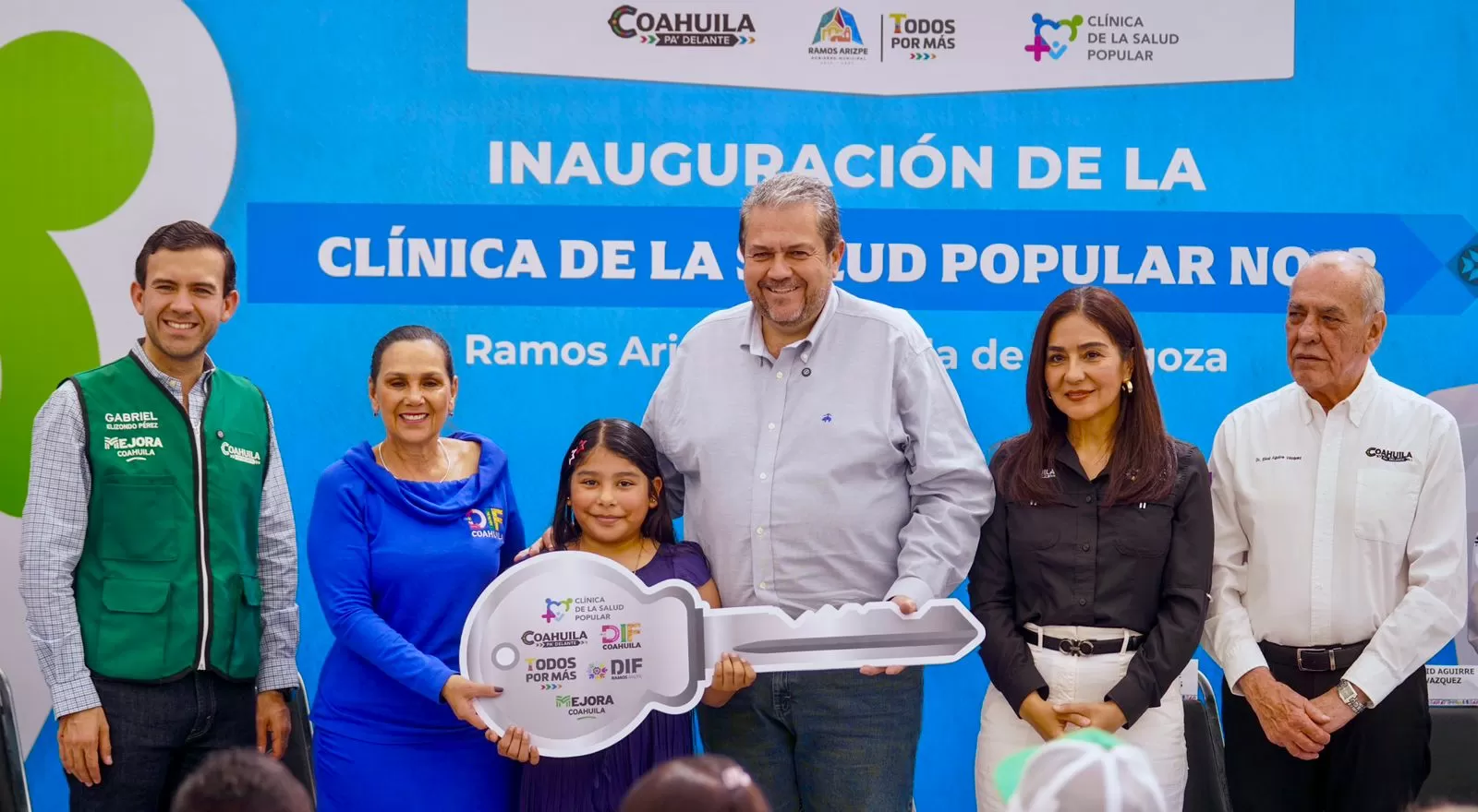 Inauguran segunda Clínica de la Salud Popular en Ramos Arizpe