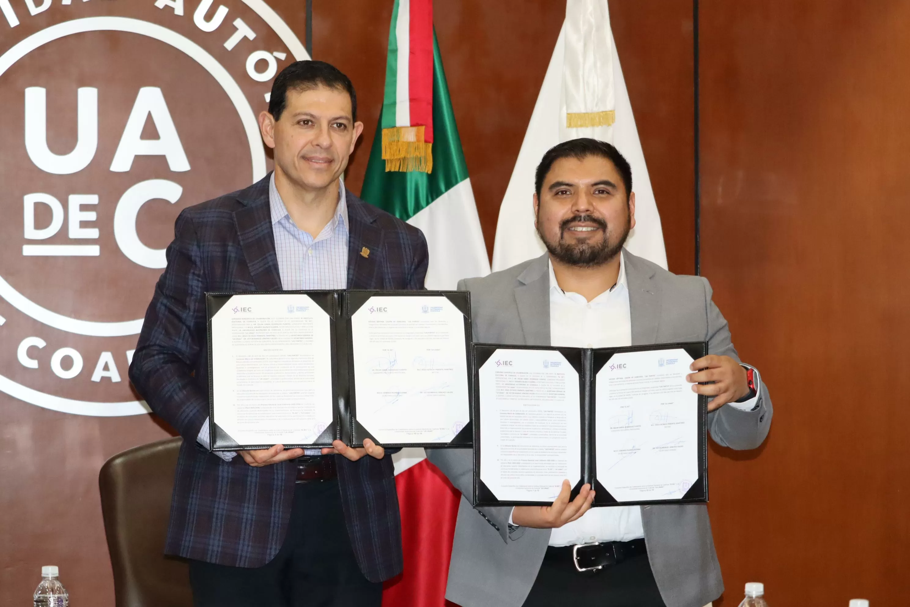 Buscan IEC y UA de C involucrar a universitarios en proceso electoral 2026