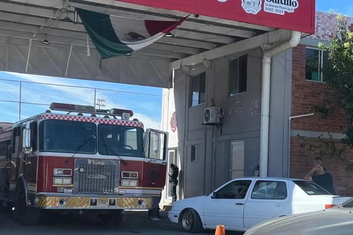 Llega sin vida pequeño de 7 meses a Estación de Bomberos en Saltillo