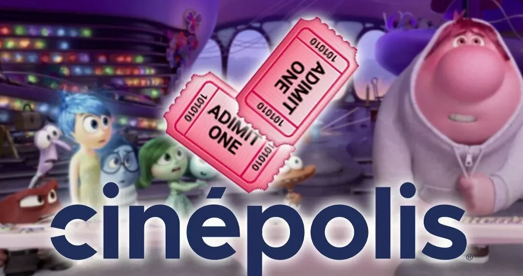 Boletos Cinépolis 2×1 para Intensamente 2: Código de descuento vivo para comprarlos