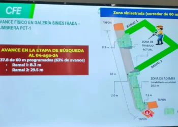 Modifican calendario de trabajos de rescate en Pasta de Conchos