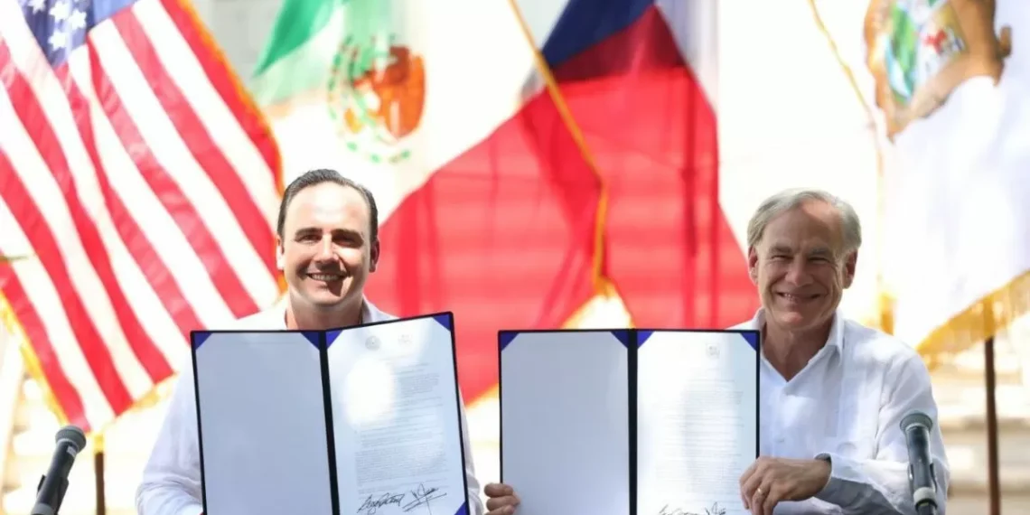 Manolo Jiménez y Greg Abbott celebran 200 años de alianza con nuevo armonía