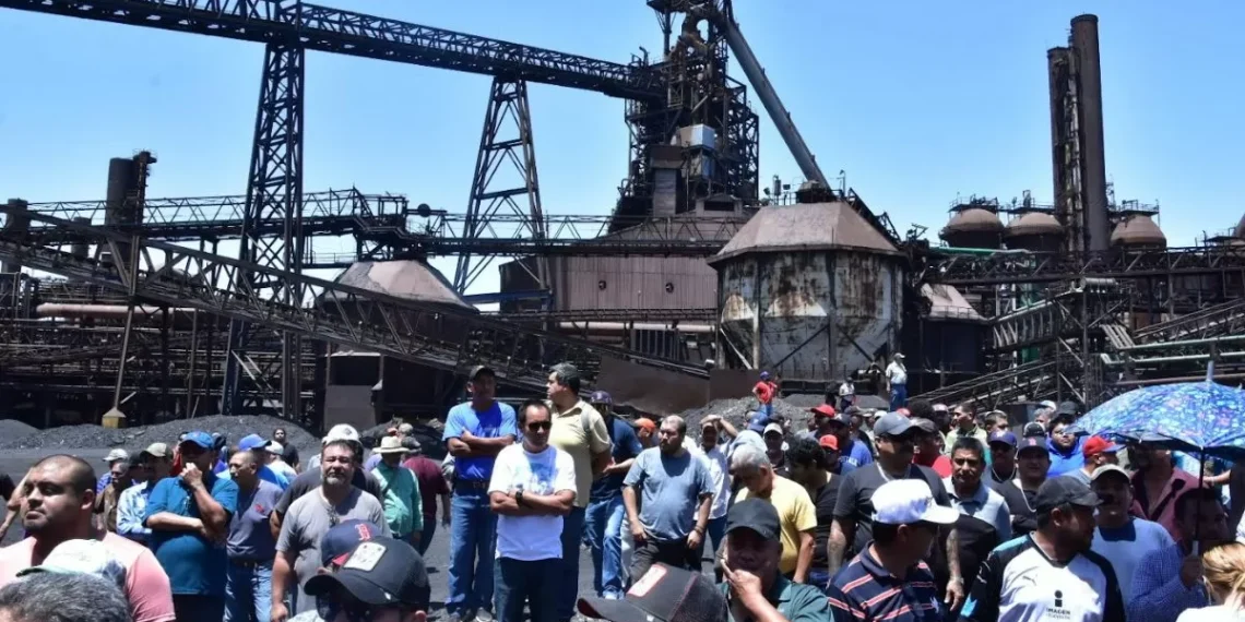 El agrupación advierte que la quiebra de AHMSA podría desencadenar protestas sociales