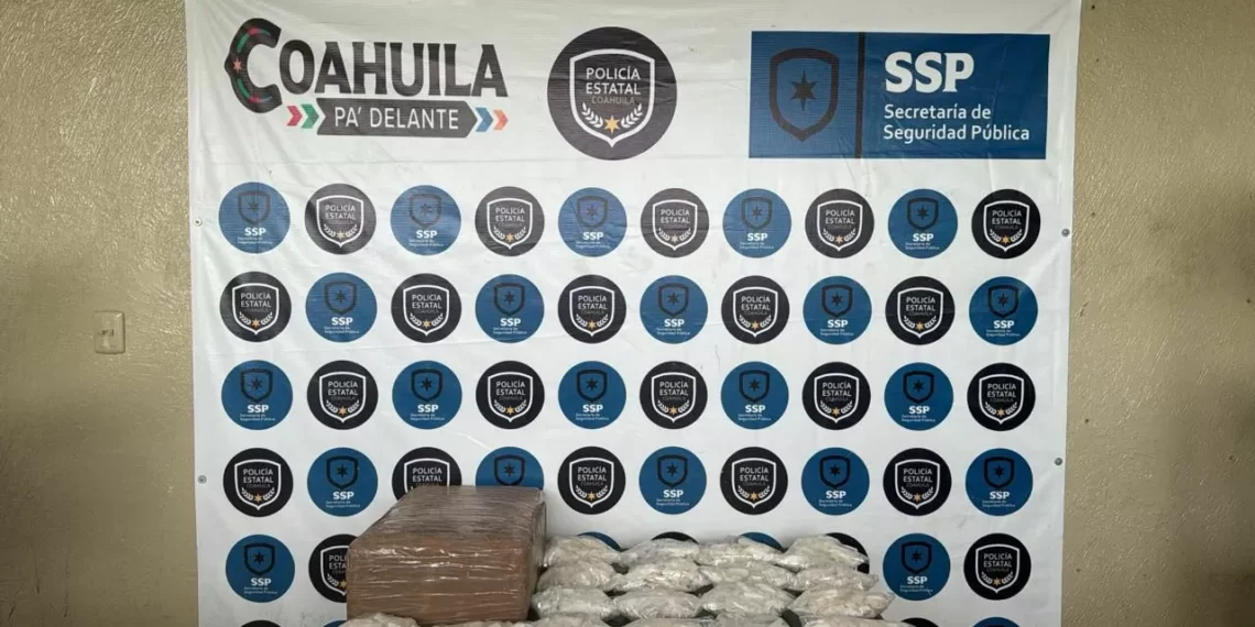 Decomisan 10 kilos de cristal y marihuana en Ramos Arizpe