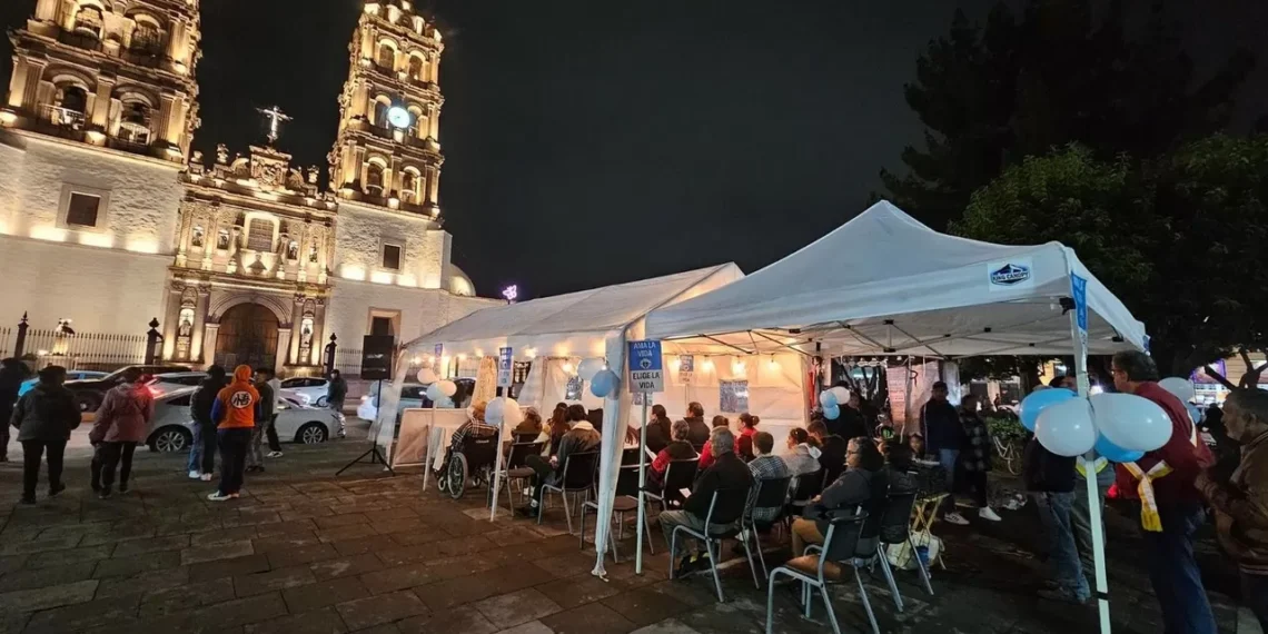 Realizan Jornada de ’40 días por la vida’