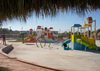 “AquaRamos”, el nuevo parque acuático de Ramos Arizpe, al 90% de avance