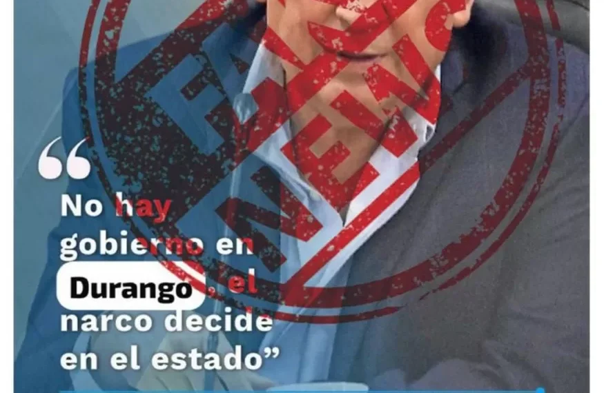 Advierten sobre fake news de dicho de Rubén Moreira