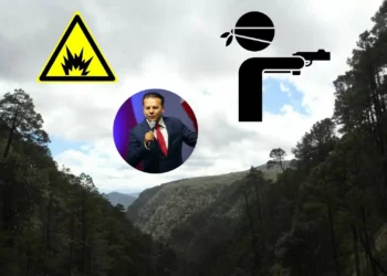 Gobernador de Durango revela uso de ‘bombas caseras’ en zona serrana; mandarán cuadrilla aéreo