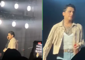 La biografía sin fin: captan a Ángela Aguilar y Christian Nodal discutiendo en los Latin Grammy