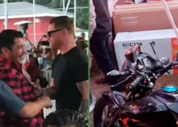 Un jefe de esos: Canelo llega a la posada de su delegación y da lujosos regalos a sus empleados