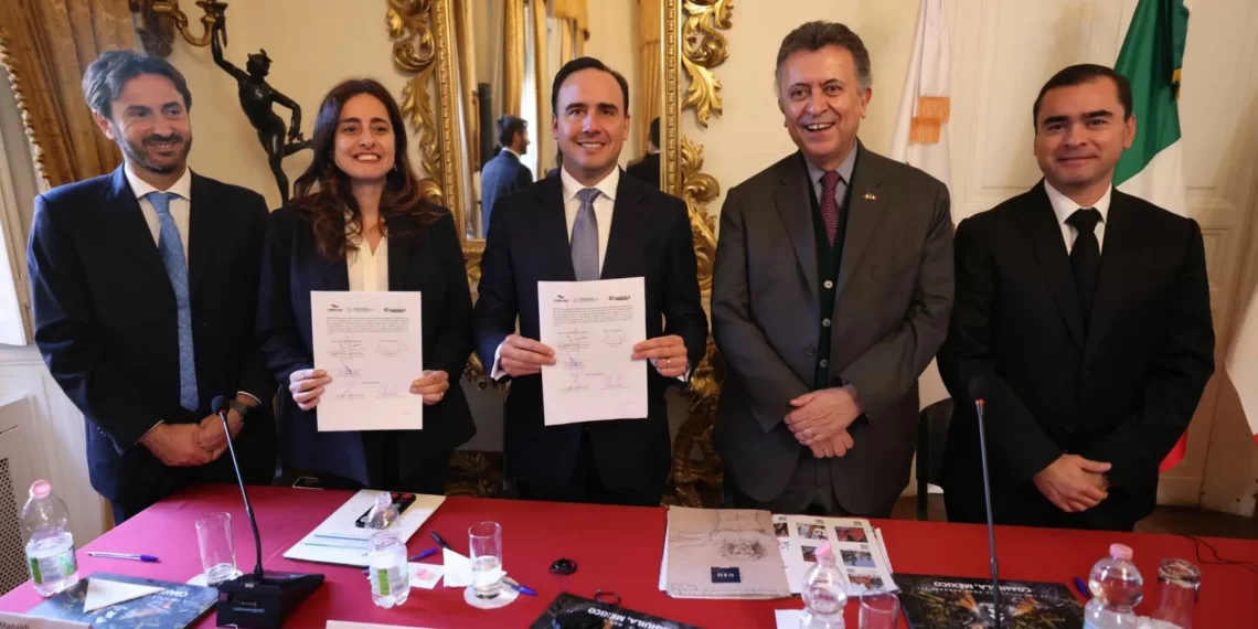 Coahuila concluye con éxito gira económica y cultural en Italia