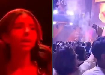Anda enrachada: abuchean a Ángela Aguilar en el EDC