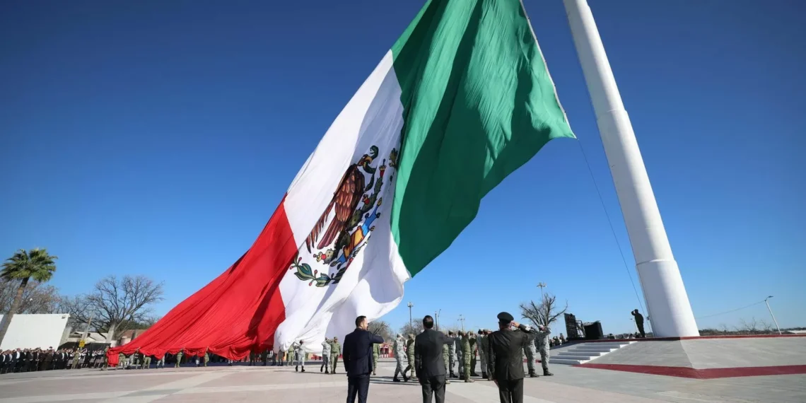 Celebran Día de la Bandera y arrancan proyecto ‘promoción tu Escuela’ en Piedras Negras