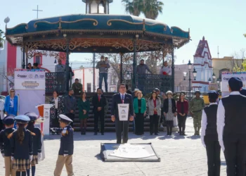 En Ramos Arizpe realizan incineración y abanderamiento por lugar de la SEDENA