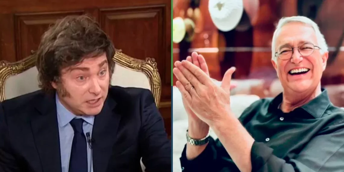 Dios los hace… Salinas Pliego deconfianzandió a MIlei por lo del fraude de la criptomoneda: “fue un error de buena confianza”