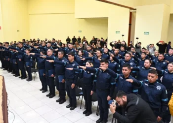 Integran 53 nuevos agentes a la policía municipal de Acuña