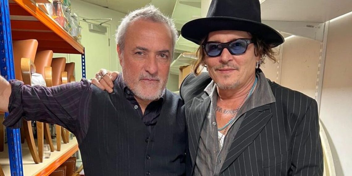 Johnny Depp y Corcho Rodriguez | Foto:CEDOC