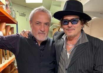 Johnny Depp y Corcho Rodriguez | Foto:CEDOC