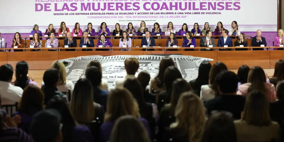 Coahuila reafirma su compromiso con las mujeres precursor al Día Internacional de la Mujer