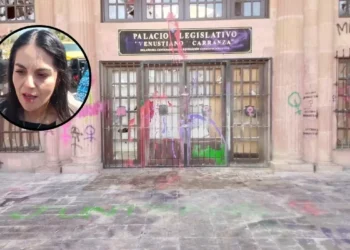 Niegan aprovechamiento de gas lacrimógeno en Congreso durante la marcha del 8M