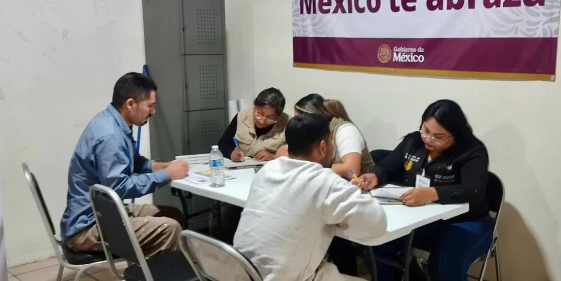 Suman 25 personas repatriadas en Centro de Atención de Nueva Rosita