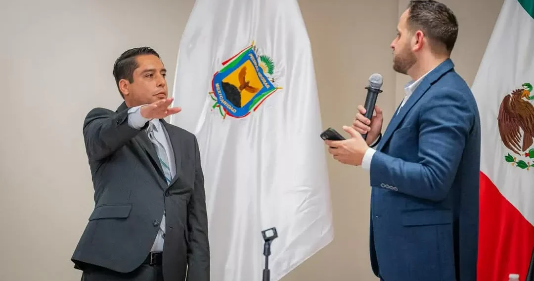 Me siento honrado: Daniel Aguilar, nuevo secretario del Ayuntamiento de Piedras Negras