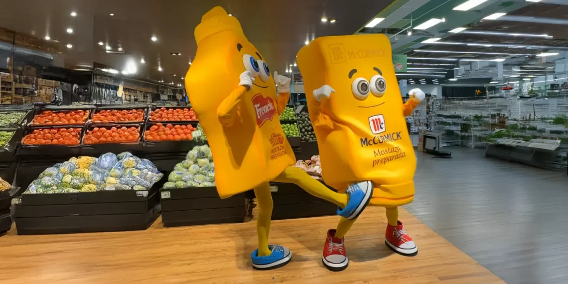 ¡luego salió la Mostaza! Te contamos qué ocurrió tras los trancazos entre botargas de McCormick y French´s